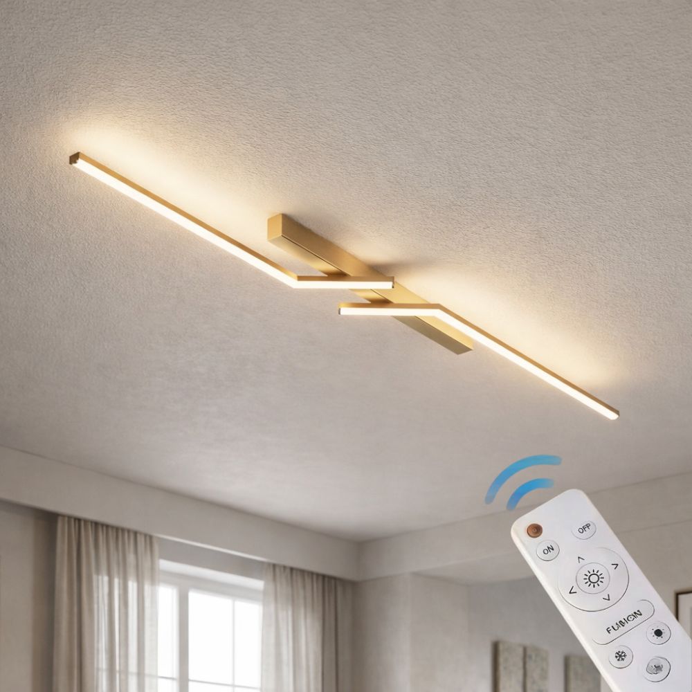 Nowoczesna, smukła oprawa sufitowa LED – liniowa oprawa oświetleniowa