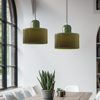 Wydłużona lampa wisząca Halo o smukłym, nowoczesnym designie