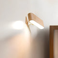Funkcjonalna obrotowa lampa ścienna - łatwa do przyklejenia