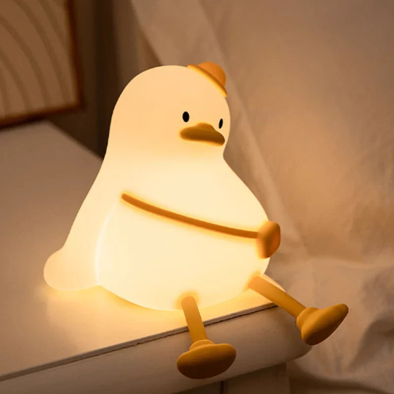Lampka stołowa nocna LED Śpiący przyjaciele lampka przyłóżkowa