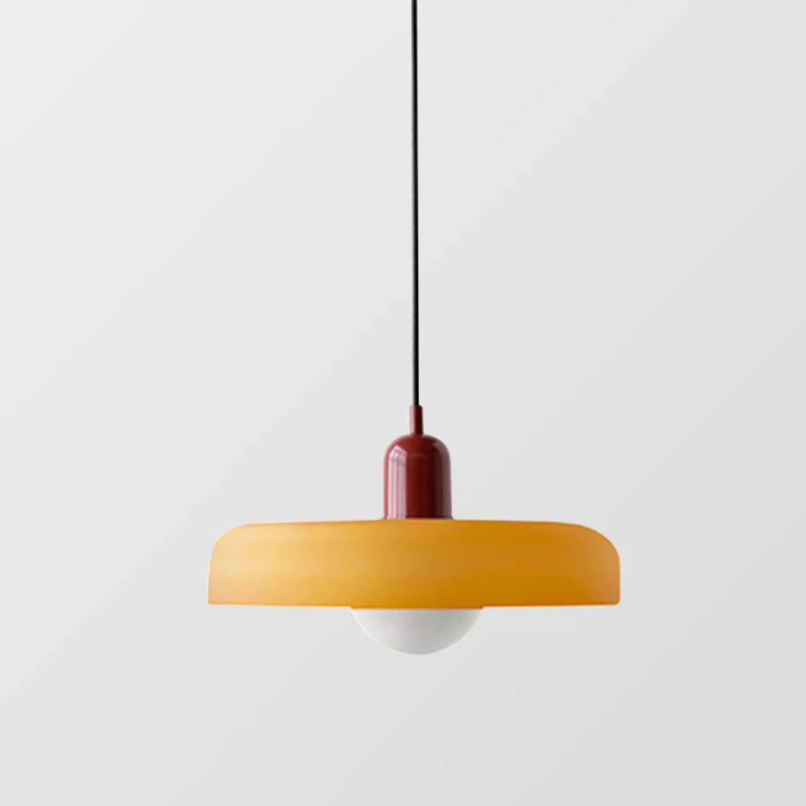 Stylowa marmurowa lampa wisząca sufitowa w stylu skandynawskim