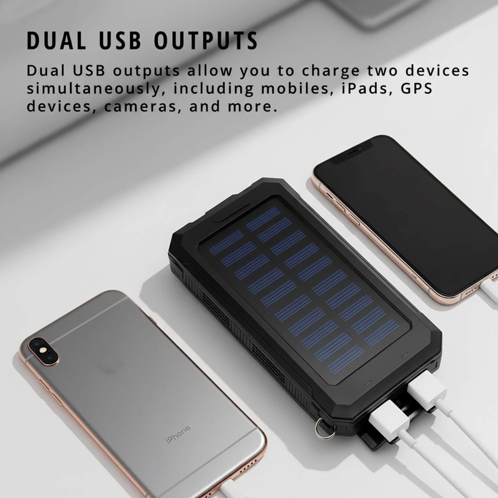 Mocny Power Bank Słoneczny do Pleneru – 20000mAh