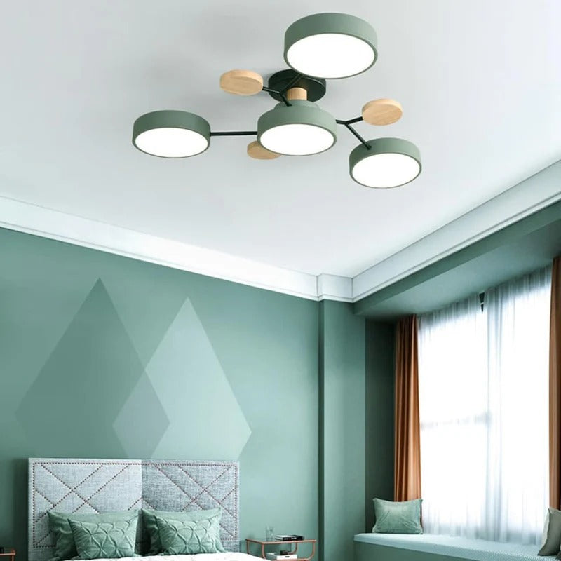 Nowoczesna lampa sufitowa LED typu plafon