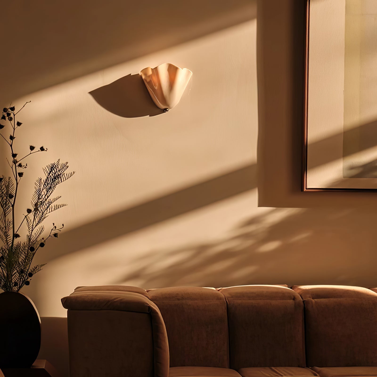 Współczesna płatkowego LED lampa ścienna