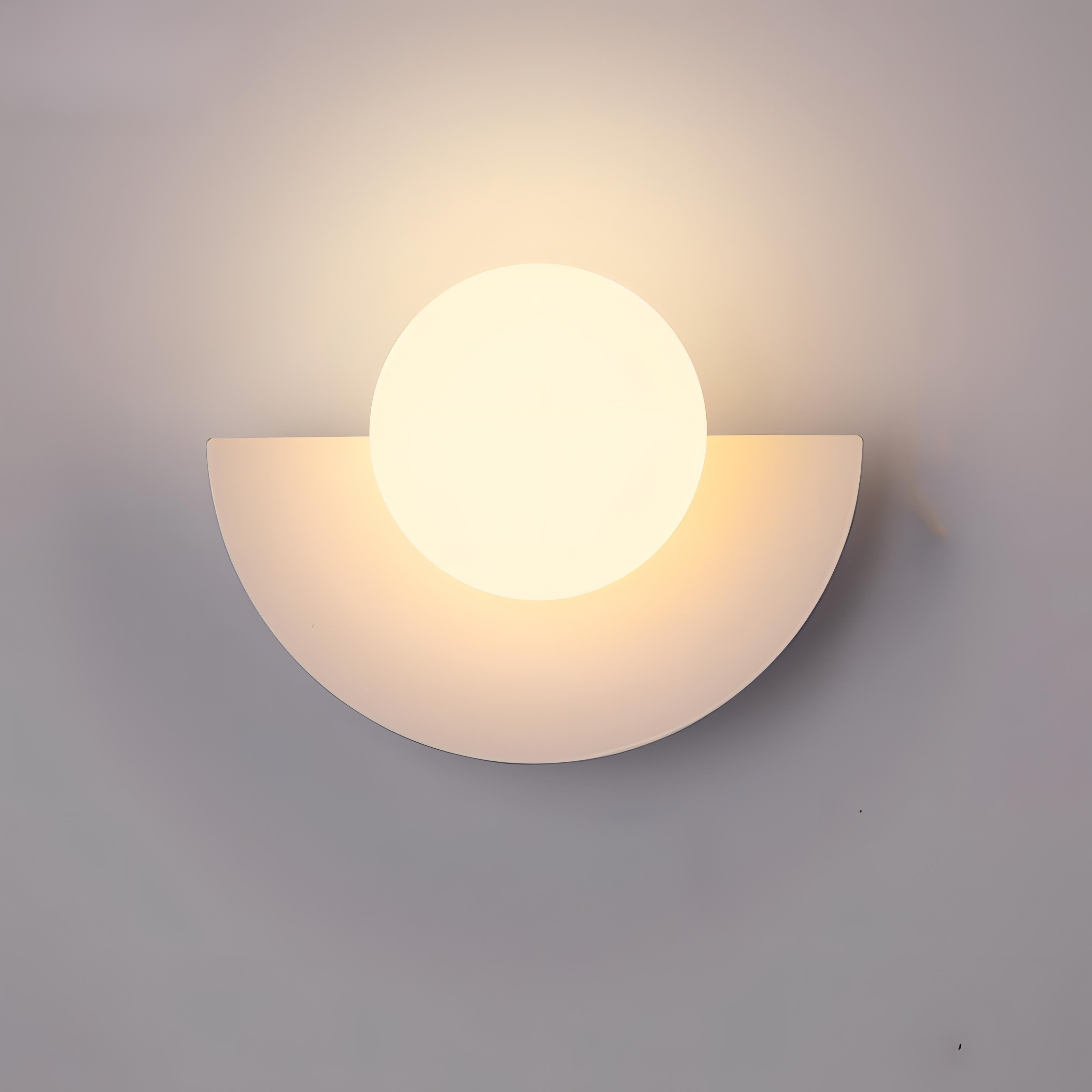 Lampa ścienna nordycka LED metalowa