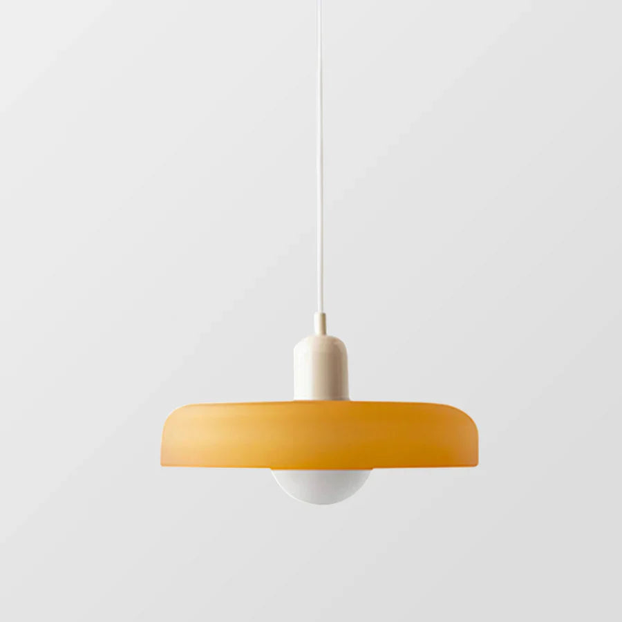 Stylowa marmurowa lampa wisząca sufitowa w stylu skandynawskim