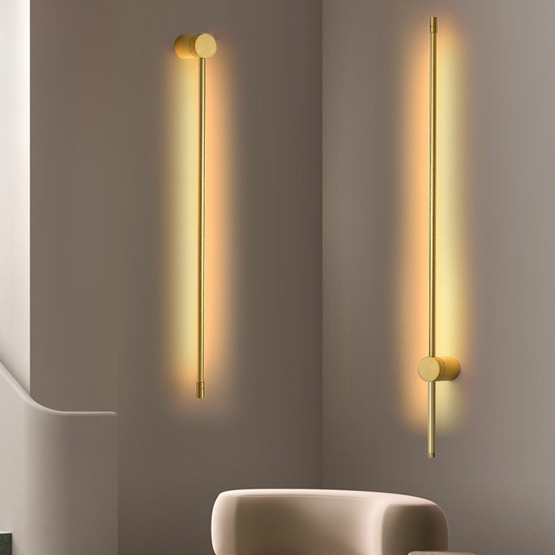 Elegancka liniowa lampa ścienna LED do nowoczesnych wnętrz