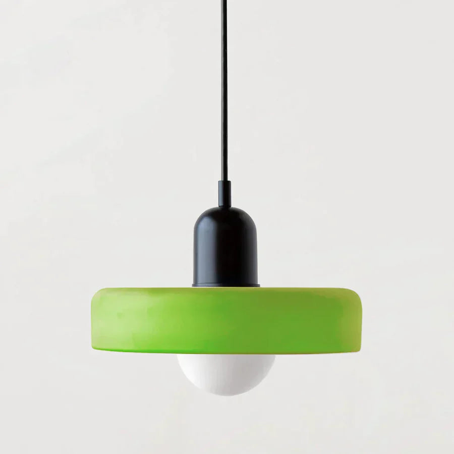 Stylowa marmurowa lampa wisząca sufitowa w stylu skandynawskim