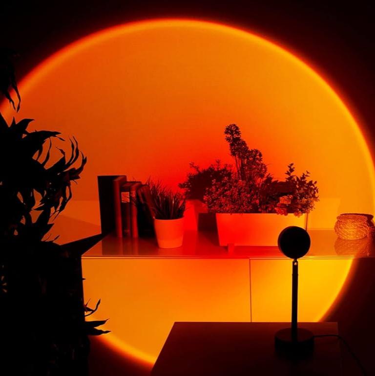 Lampa stołowa LED Nastrój o zachodzie słońca z regulacją wysokości