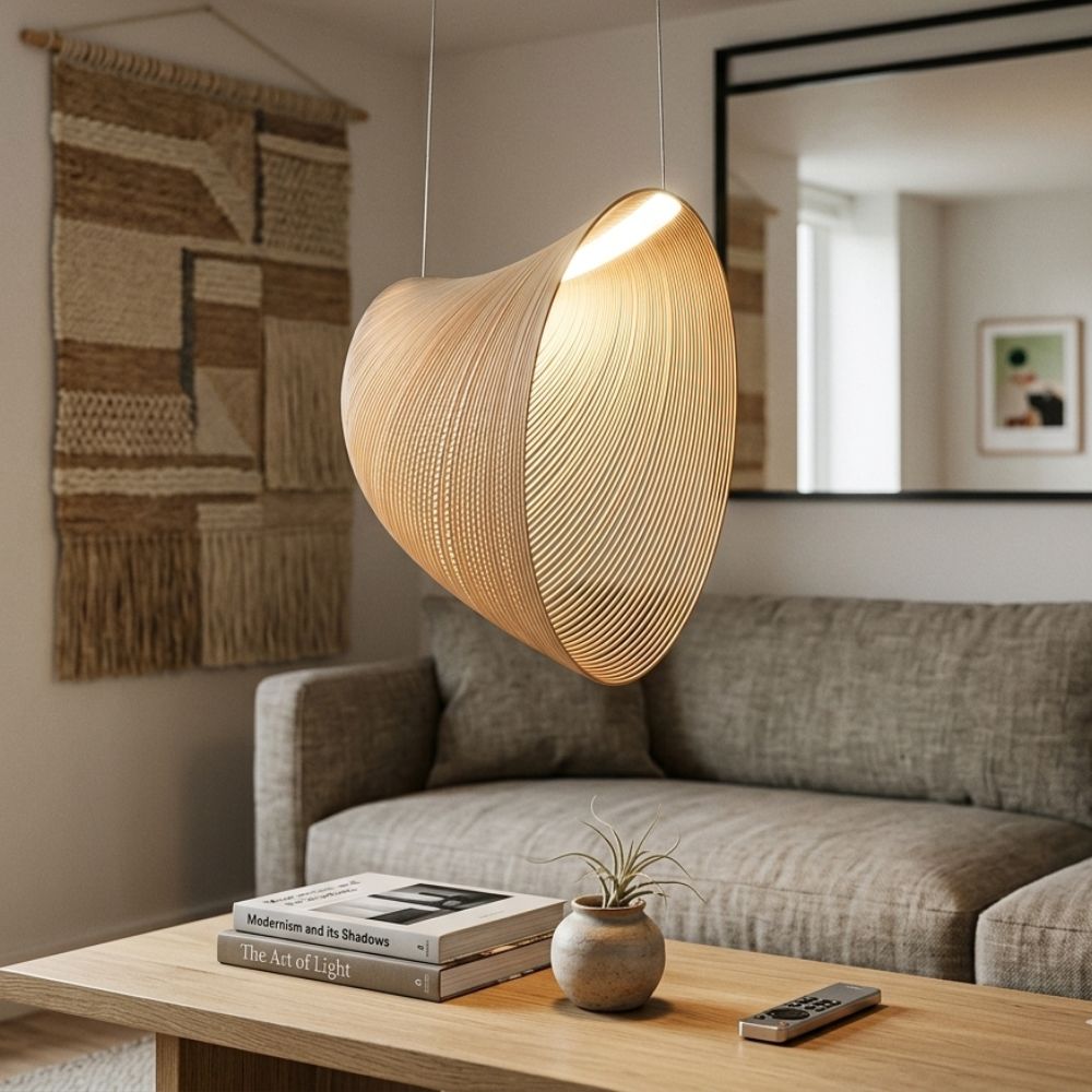 Lampa sufitowa w stylu rustykalnym do przytulnych wnętrz