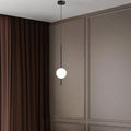 Nowoczesna nordycka okrągła lampa wisząca LED sufitowa