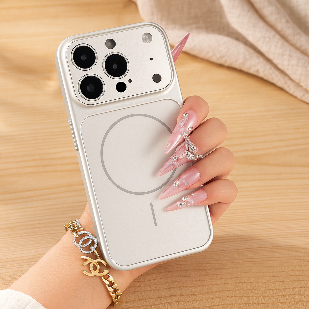 Lekkie etui na telefon z pierścieniem magnetycznym