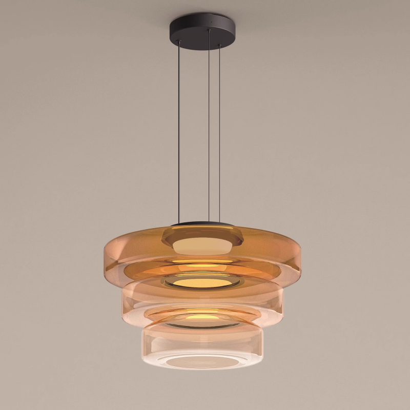 Lampa wisząca Halo do nowoczesnego domu