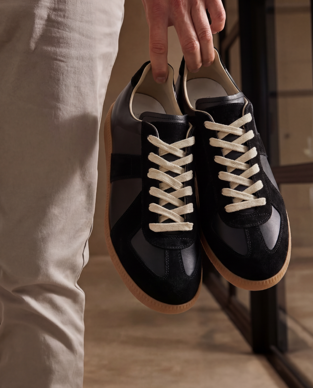 Męskie Niskie Buty Sportowe Elegancki Styl Wieczorowy