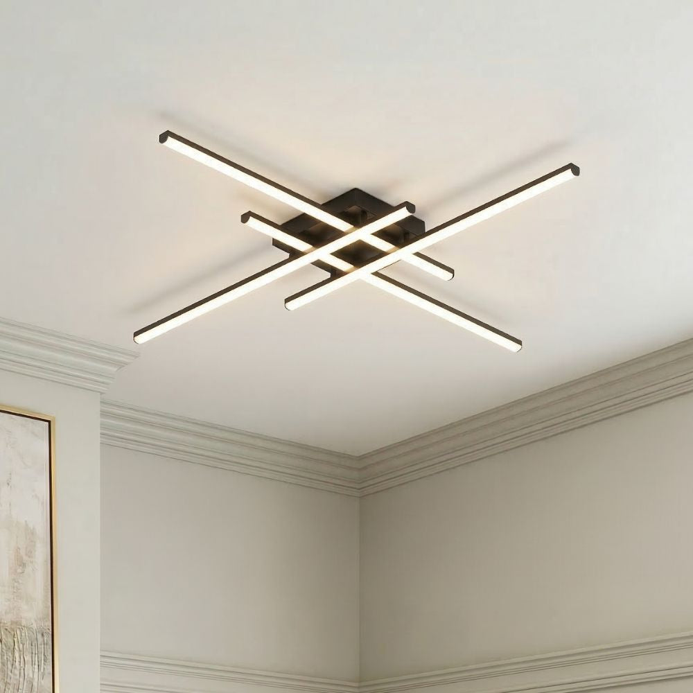 Minimalistyczna lampa sufitowa LED – nowoczesne oświetlenie wnętrz