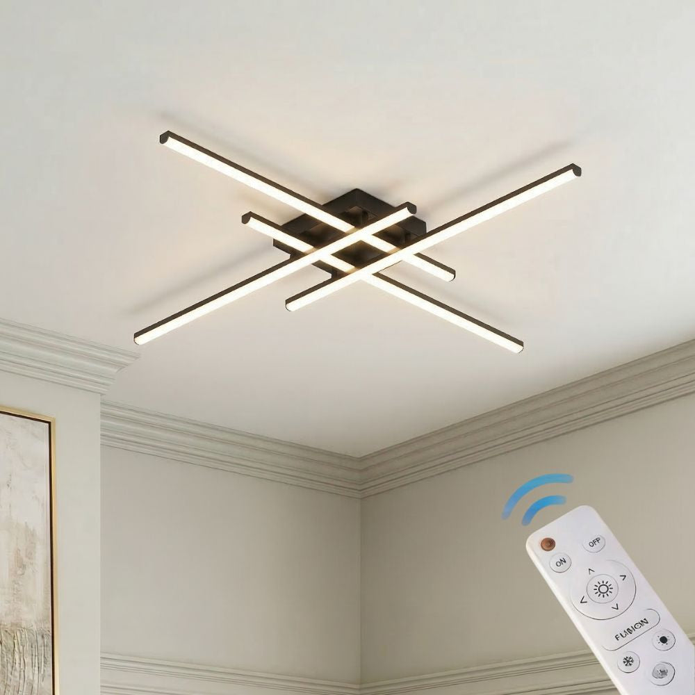 Minimalistyczna lampa sufitowa LED – nowoczesne oświetlenie wnętrz