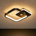 Nowoczesna lampa sufitowa LED z czujnikiem ruchu