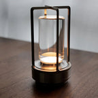 Kompaktowa Bezprzewodowa Lampka Nocna LED Dotykowa - Oświetlenie trójkolorowe