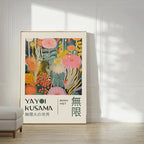 Musee d'art Moderne Art Wall by Yayoi Kusama - Kolorowy abstrakcyjny obraz na ścianę