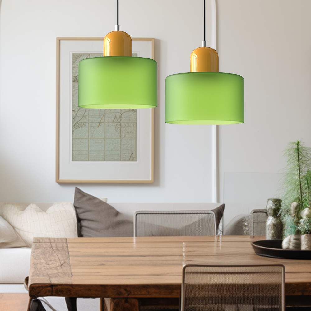 Wydłużona lampa wisząca Halo o smukłym, nowoczesnym designie