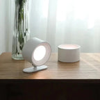 Minimalistyczna bezprzewodowa lampa ścienna z możliwością obrotu o 360°