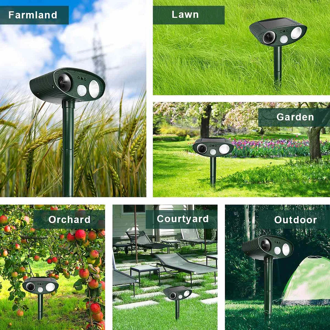 Zaawansowany solarny odstraszacz jeleni – pozbądź się jeleni w ciągu 48 godzin