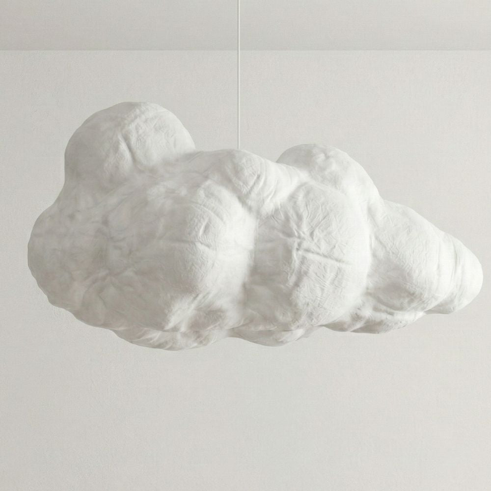 Nowoczesna lampa sufitowa typu „cloud” z regulowaną wysokością