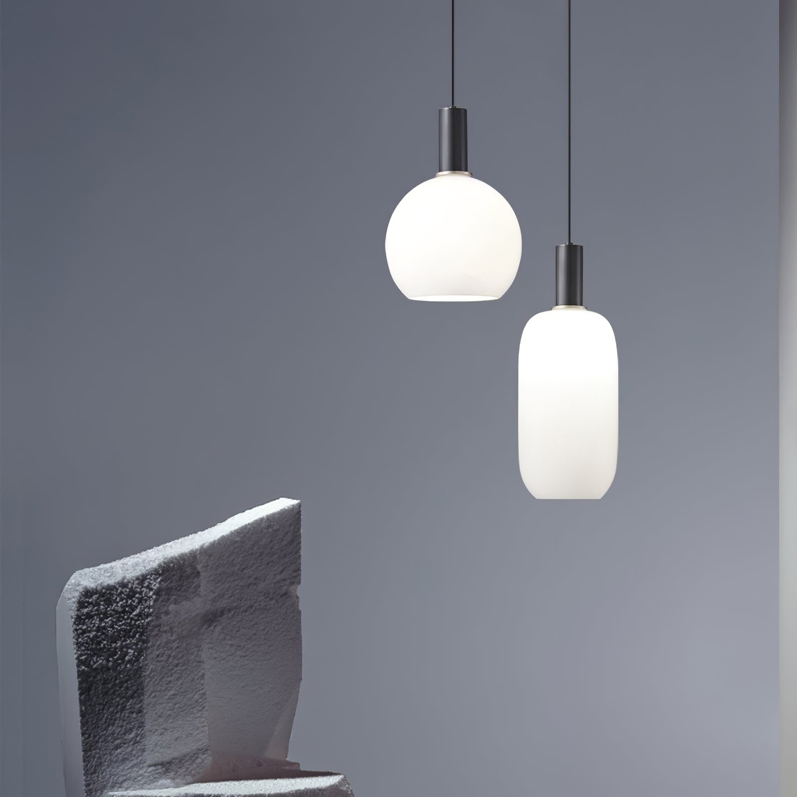 Lampa wisząca Alton Glass