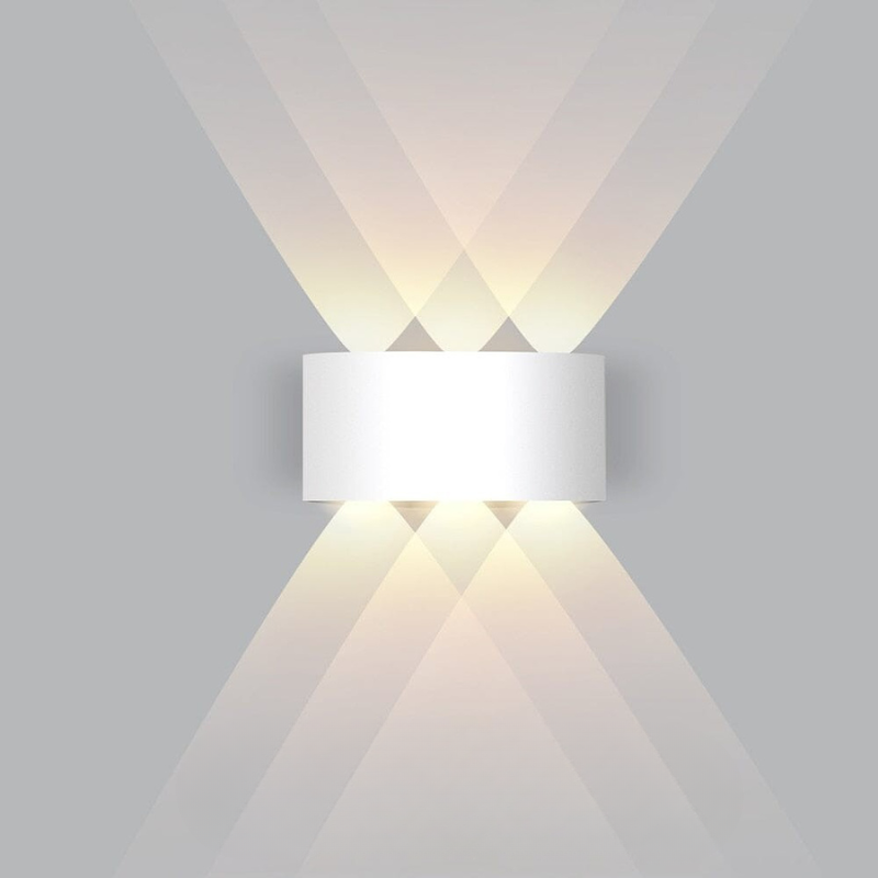 Trwałe zewnętrzne wodoodporne oświetlenie LED do ogrodu – Energooszczędna lampa Slim o eleganckim wyglądzie