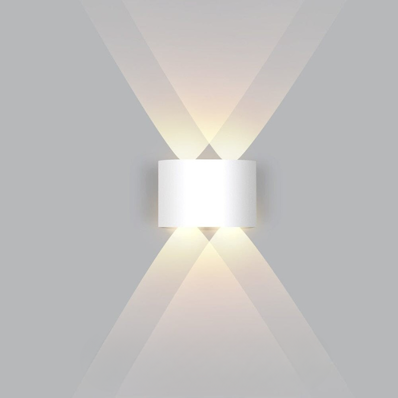 Trwałe zewnętrzne wodoodporne oświetlenie LED do ogrodu – Energooszczędna lampa Slim o eleganckim wyglądzie