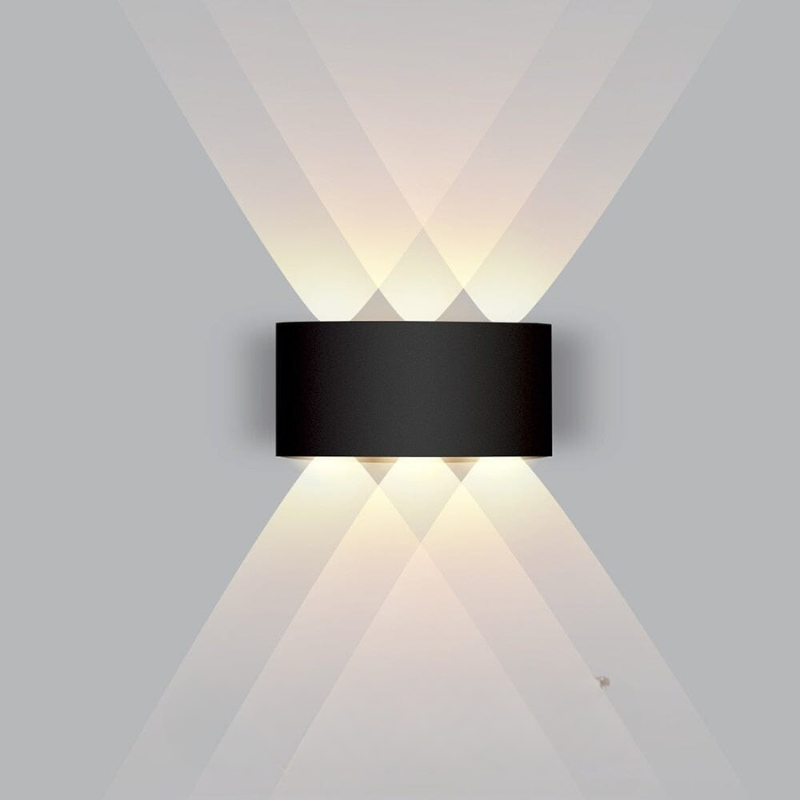 Trwałe zewnętrzne wodoodporne oświetlenie LED do ogrodu – Energooszczędna lampa Slim o eleganckim wyglądzie