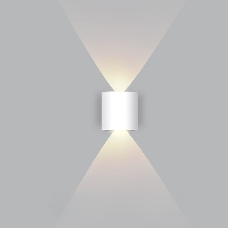 Wodoodporna zewnętrzna lampa LED ogrodowa smukła energooszczędna lampa