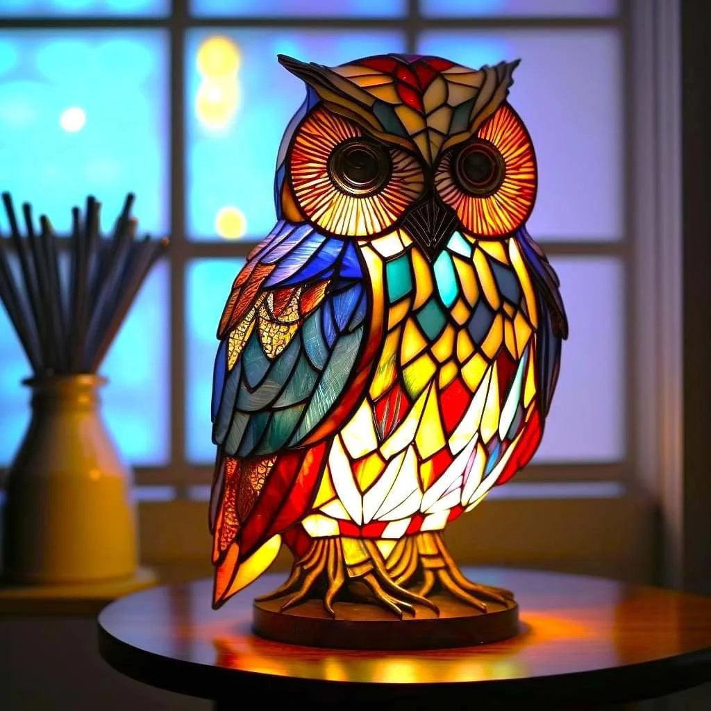 Promienna kolorowa lampka zwierzęca do dekoracji domu