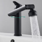 Praktyczna trwała bateria obrotowa o zakresie 360° z podwójnym trybem strumienia i elastyczną wylewką
