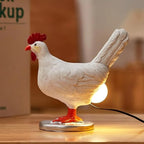 Kompaktowa dekoracyjna lampa stołowa Chicken – Idealne oświetlenie biurka i stolika nocnego
