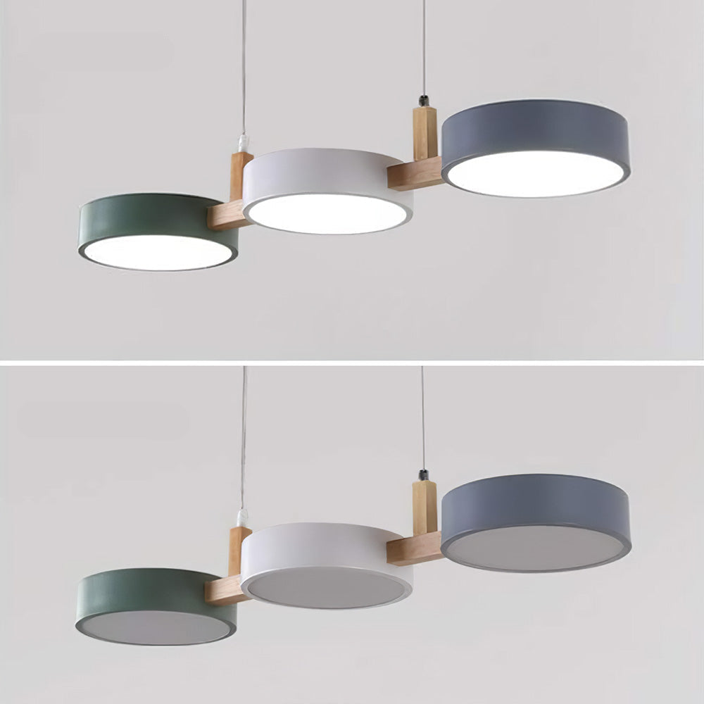 Ciepła nordycki minimalistyczna lampa wisząca