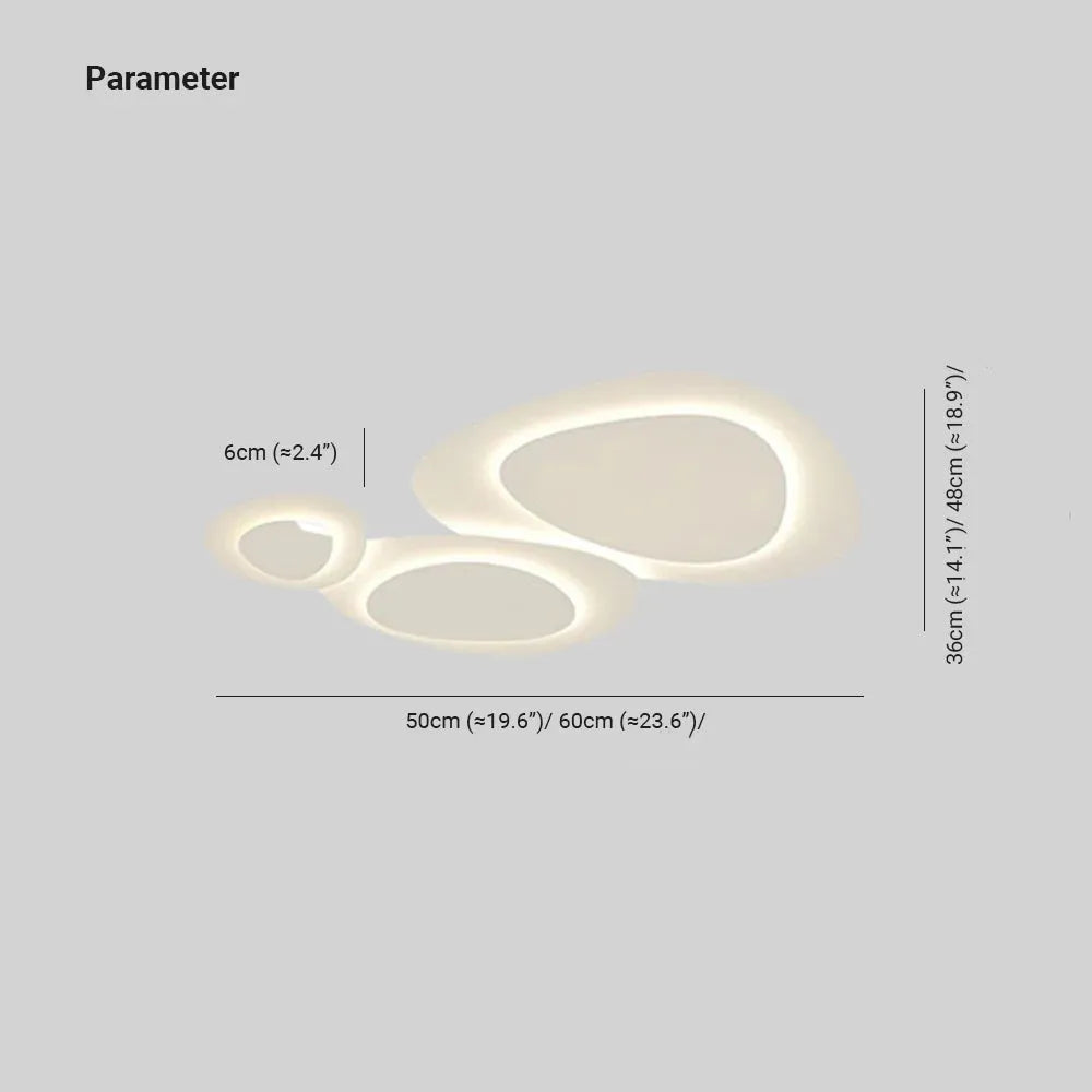Dekoracyjna Smukła Lampa Sufitowa LED z Regulowanym Światłem