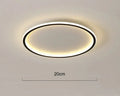 Ciepłe Nastrojowe Lampa Sufitowa LED