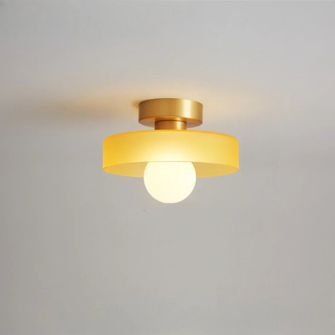 Współczesna kolorowa nowoczesna skandynawska lampa sufitowa