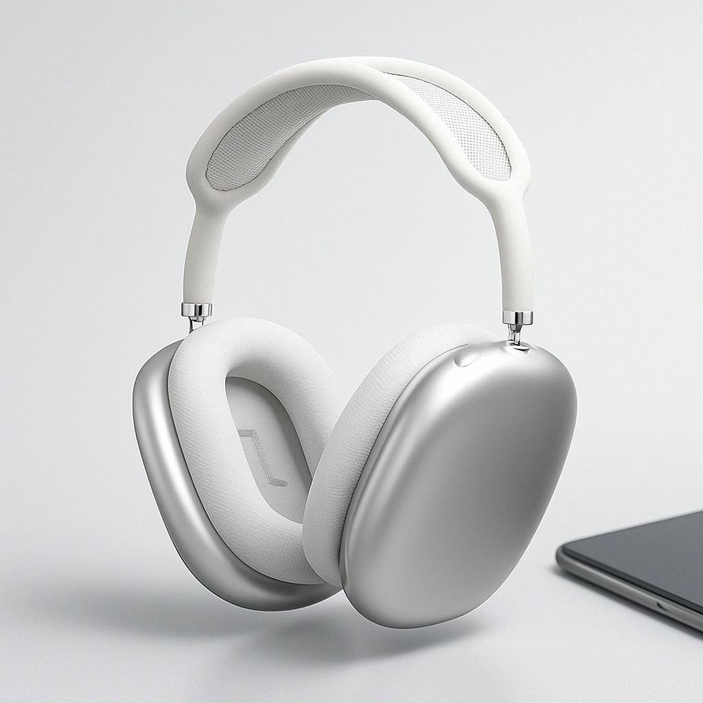 Nauszne Słuchawki Bluetooth Bezprzewodowy Dźwięk z Redukcją Szumów
