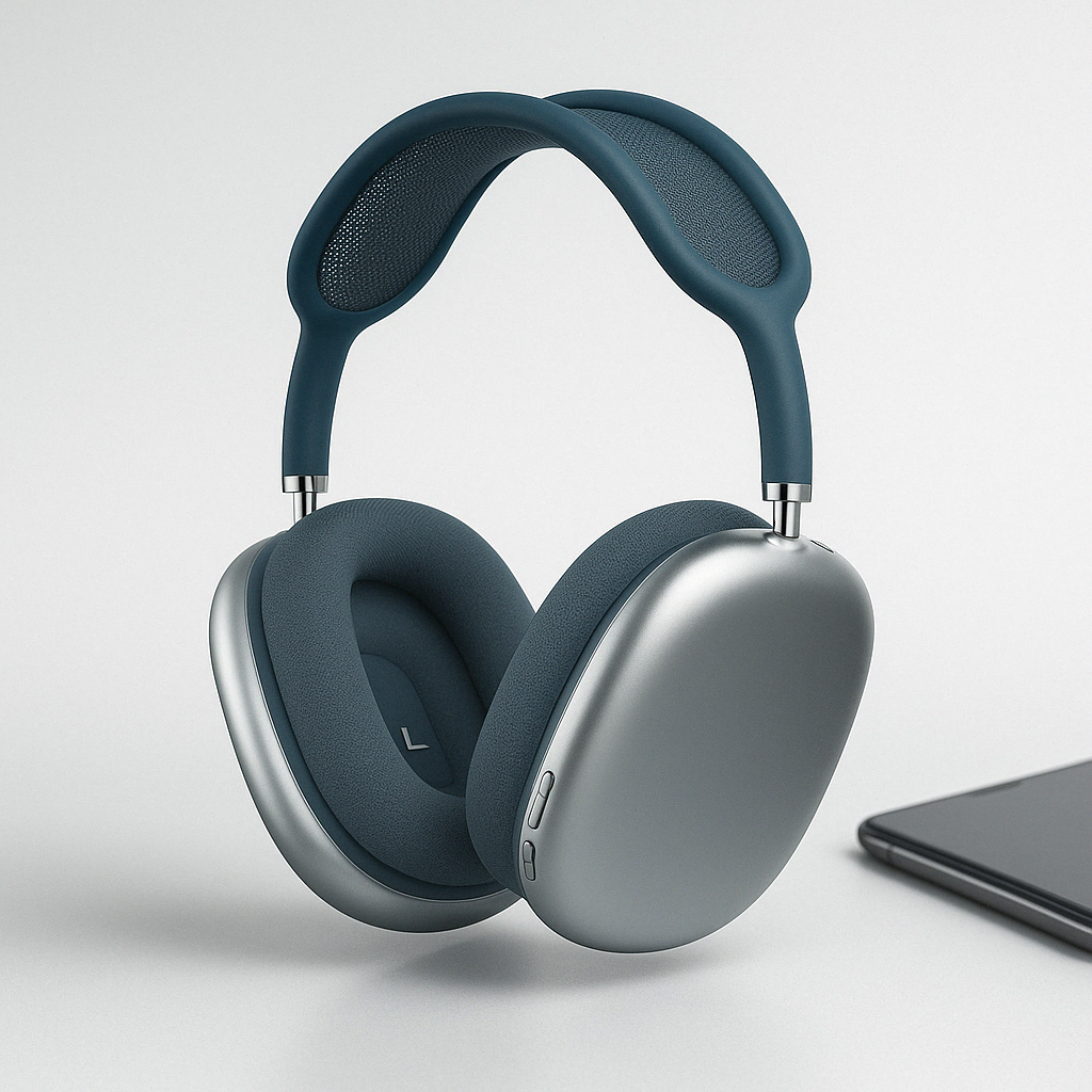 Nauszne Słuchawki Bluetooth Bezprzewodowy Dźwięk z Redukcją Szumów