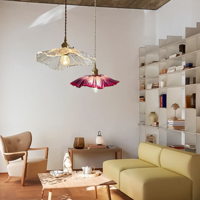 Stylowa elegancja wnętrz kwiatowa lampa wisząca do nowoczesnego domu