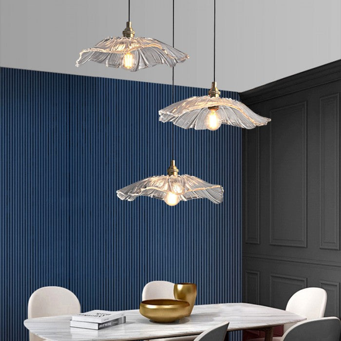 Stylowa elegancja wnętrz kwiatowa lampa wisząca do nowoczesnego domu