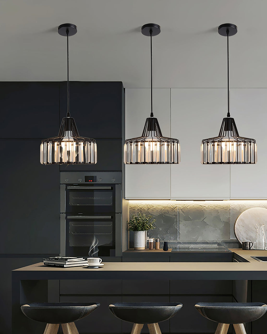 Lampa wisząca Bruckner Crystal