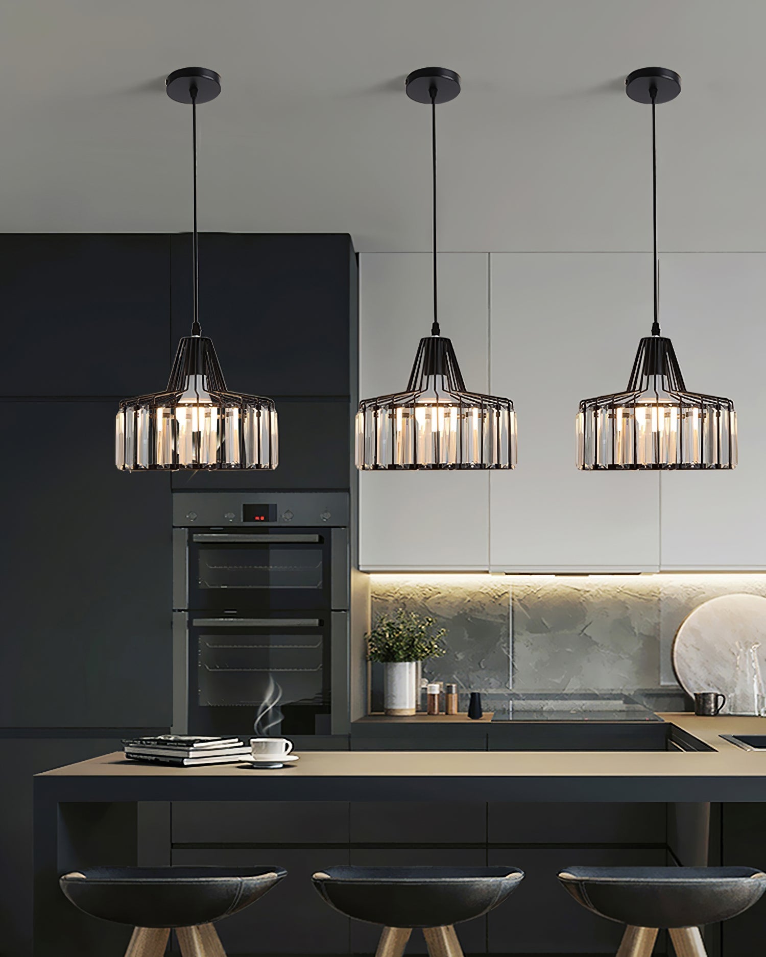 Lampa wisząca Bruckner Crystal