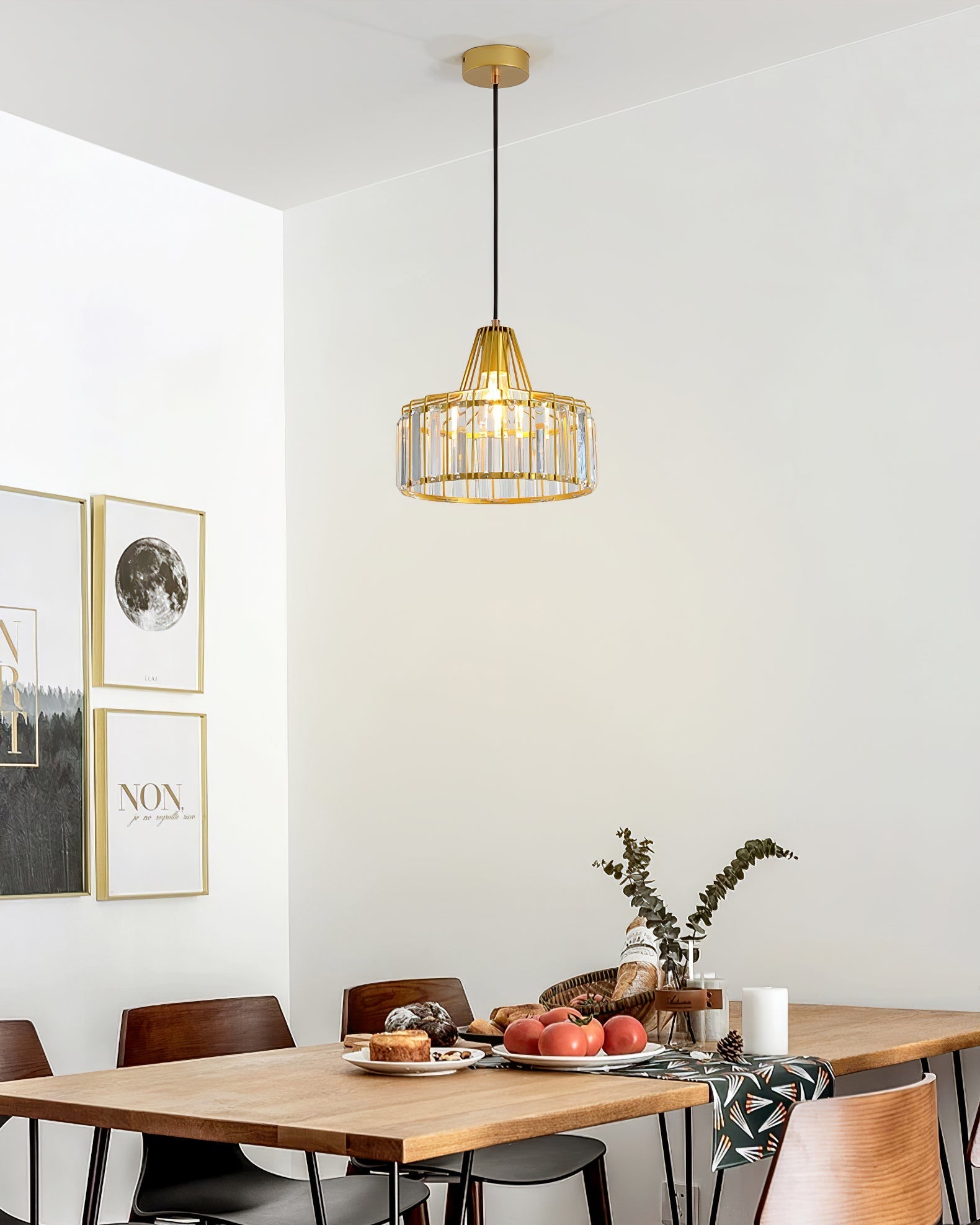 Lampa wisząca Bruckner Crystal