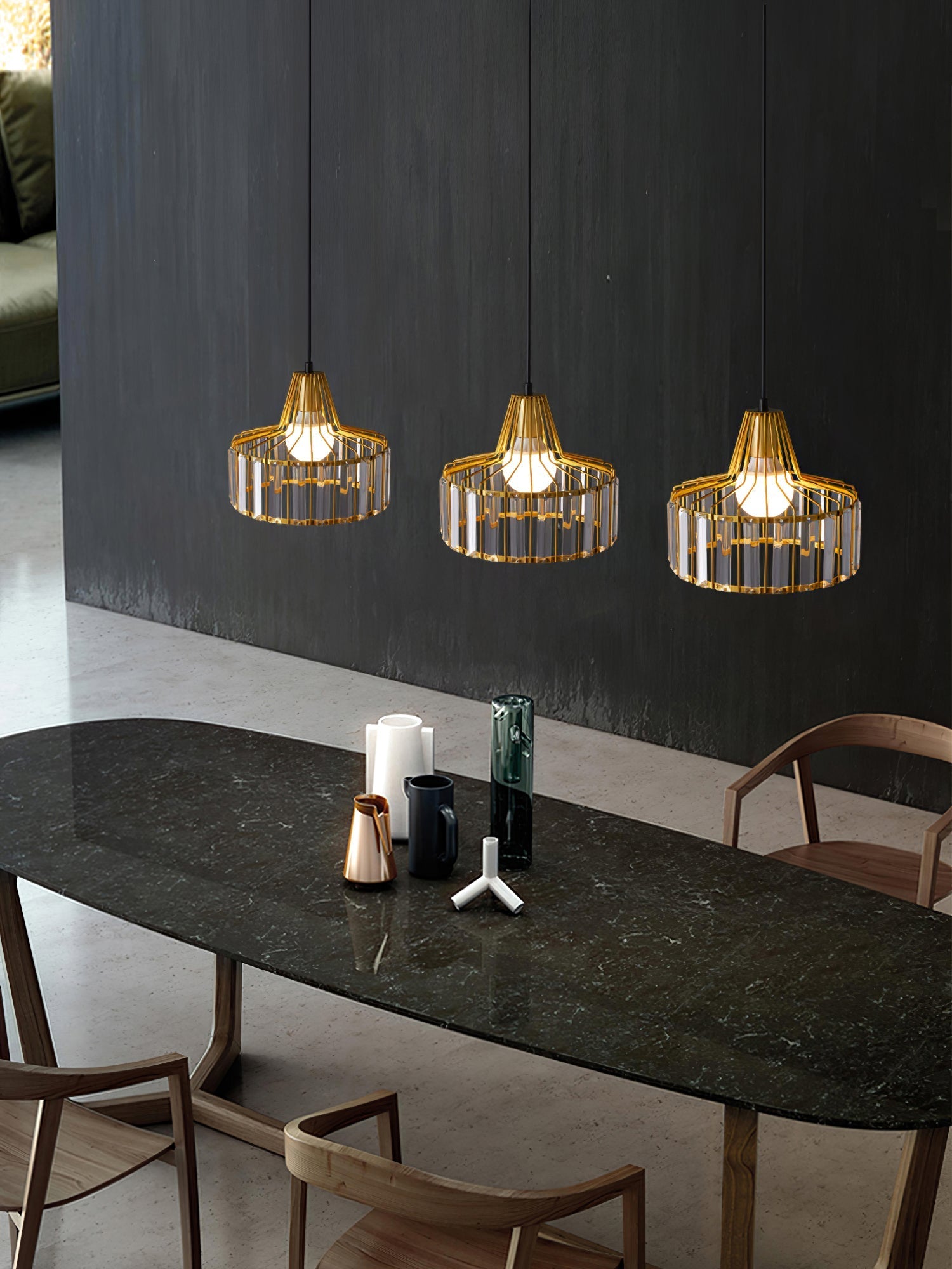 Lampa wisząca Bruckner Crystal