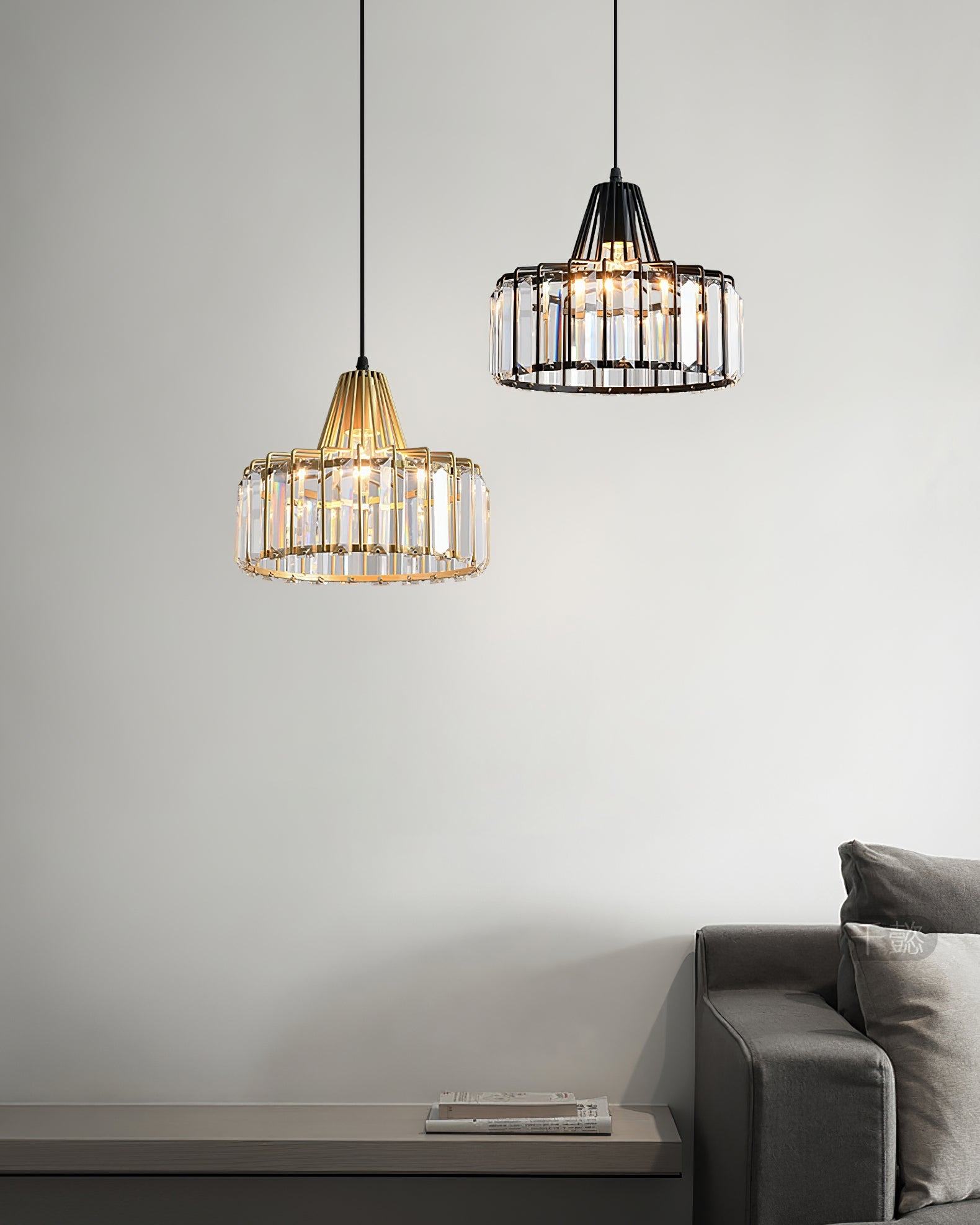Lampa wisząca Bruckner Crystal
