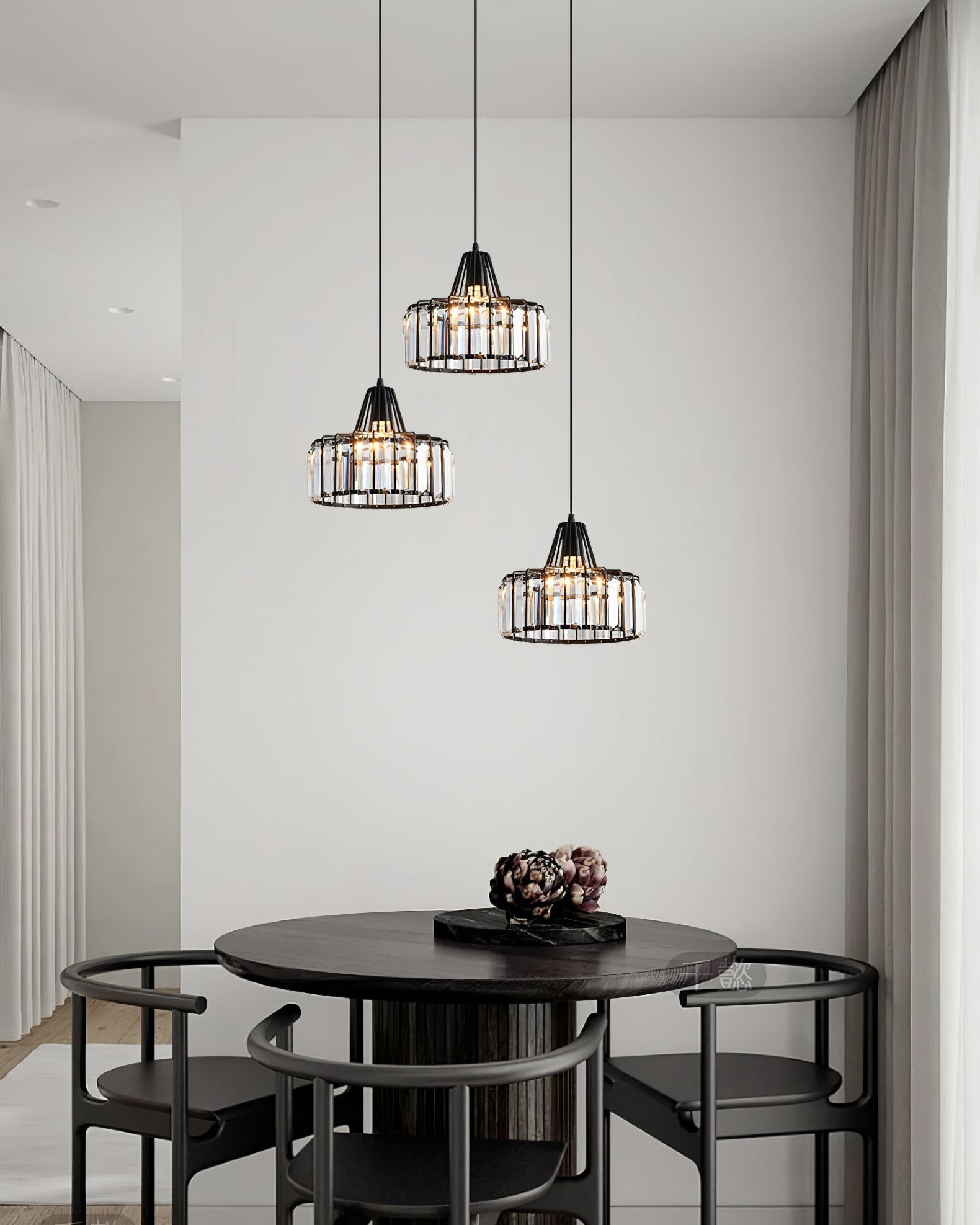 Lampa wisząca Bruckner Crystal
