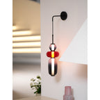 Wyrafinowany szkło kandyzowanego lampa ścienna